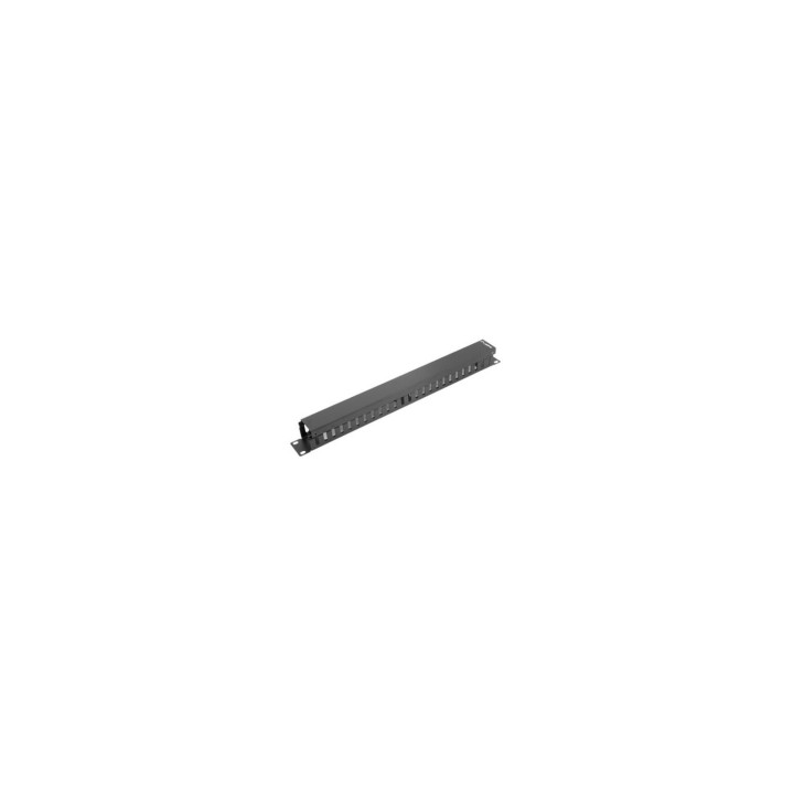 ORGANIZADOR DE CABLES LANBERG 19P TIPO A 1U NEGRO AK-1201-B