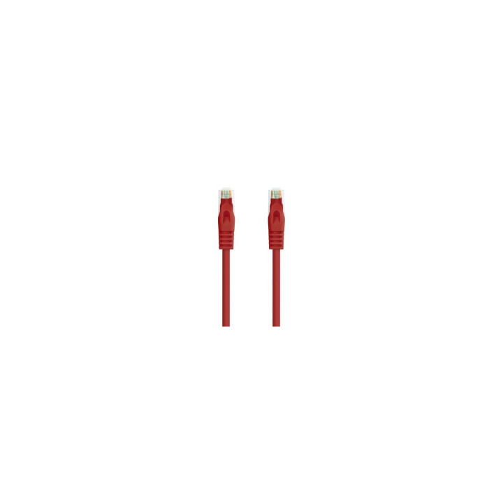 LATIGUILLO NANOCABLE RJ45 UTP CAT6A 2M ROJO 10.20.1802-R
