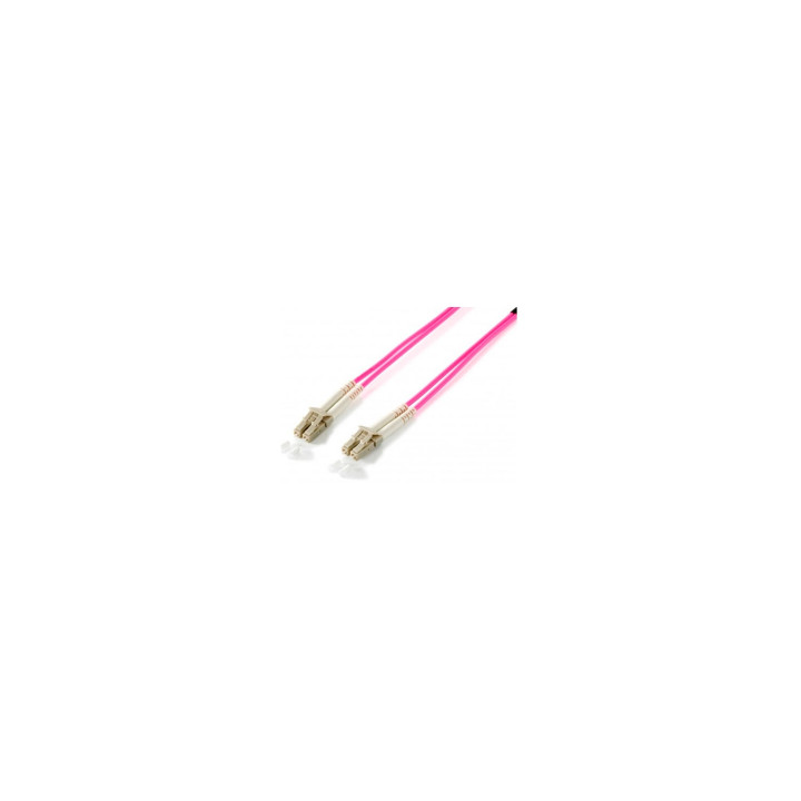 CABLE FIBRA OPTICA EQUIP OM4 MULTIMODO LIBRE HALOGENOS LC/LC 50/125U 5M 255515