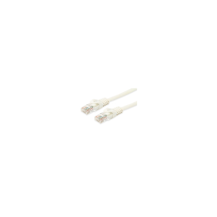 LATIGUILLO EQUIP UTP CAT6A LIBRE HALOGENOS LSOH 1M BLANCO 603002