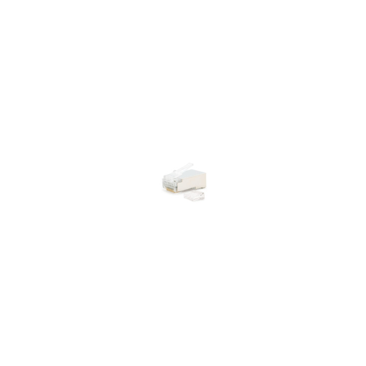 CONECTOR NANOCABLE RJ45 8 HILOS FTP CAT6 BLANCO 10.21.0203