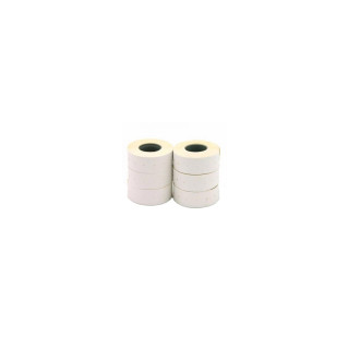 PACK 6 ROLLOS ETIQUETAS APLI PERMANENTES 1000 ETIQUETAS ROLLO BLANCO 100910