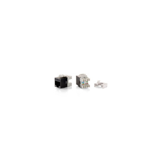 KIT 8 UDS EQUIP CONECTOR HEMBRA RJ45 UTP CAT6 SLIM PANEL KEYSTONE 769212