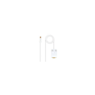 CABLE NANOCABLE MINI DISPLAYPORT MACHO A VGA MACHO 5M BLANCO 10.15.4105