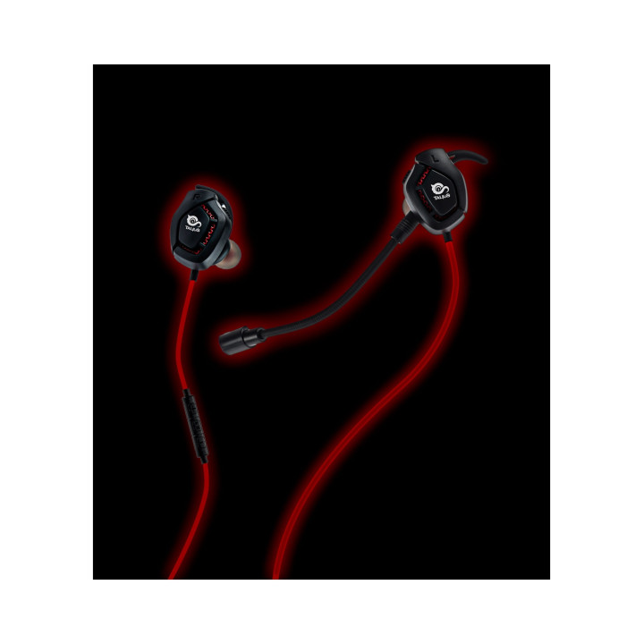 Talius intrauricular gaming Rex black/red