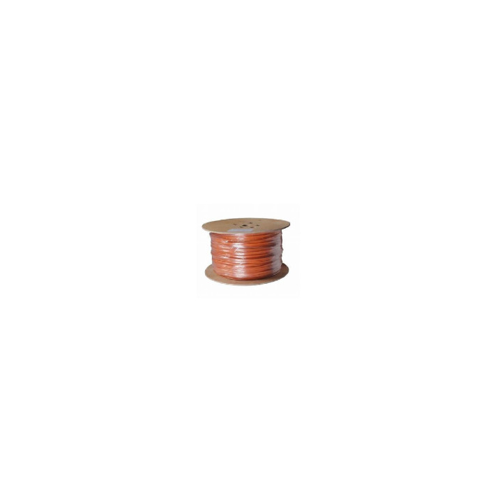 BOBINA DE CABLE EQUIP CAT 7 S/FTP RIGIDO 200M LSOH LIBRE DE HALOGENOS NARANJA 187323