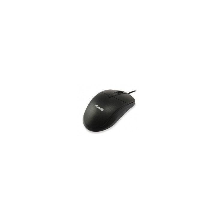 RATON EQUIP LIFE 2 BOTONES OPTICO USB 1000DPI NEGRO 245102