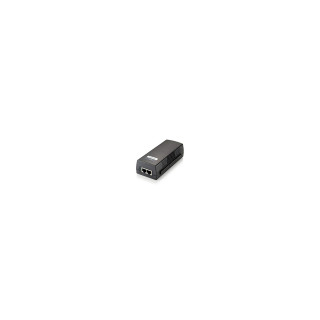 POE INJECTOR ADAPTER GIGABIT LEVEL ONE PASA DATOS Y ALIMENTACION POR EL MISMO CABLE 30W NEGRO POI-3004
