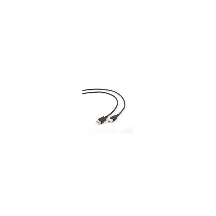 CABLE GEMBIRD USB 2.0 MACHO A USB 2.0 HEMBRA 1.8METROS NEGRO CCP-USB2-AMAF-6n