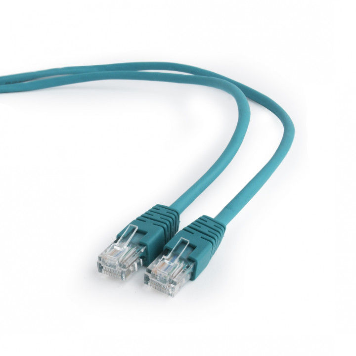 LATIGUILLO GEMBIRD CAT 5E UTP 1METRO VERDE PP12-1M/G