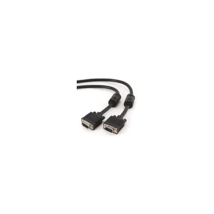 CABLE CONMUTADOR GEMBIRD VGA MACHO A VGA MACHO 15METROS NEGRO CC-PPVGA-15M-B