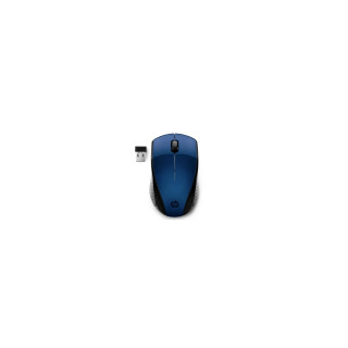 RATON INALAMBRICO HP 220 2.4GHz 1200PPP 3 BOTONES LED AZUL 1600DPI NANO RECEPTOR USB 1XAA AZUL 7KX11AA