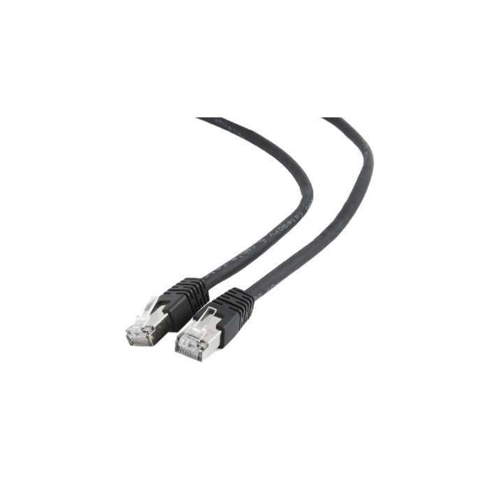 LATIGUILLO GEMBIRD CAT 6 FTP 2METROS NEGRO PP6-2M/BK