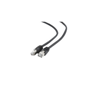 LATIGUILLO GEMBIRD CAT 6 FTP 0.5METROS NEGRO PP6-0.5M/BK