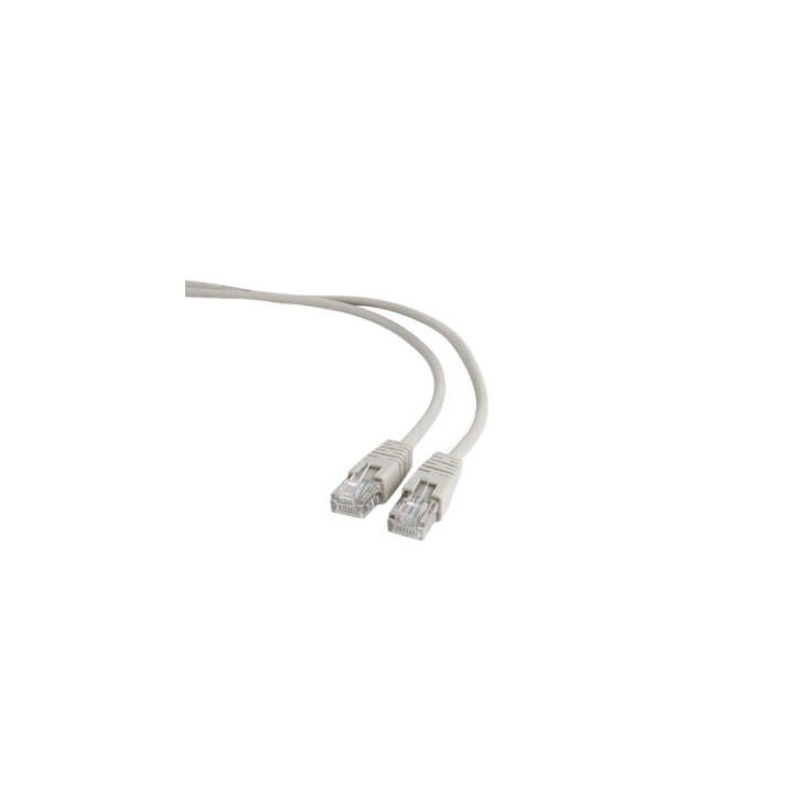 LATIGUILLO GEMBIRD CAT 5E UTP 1.5METROS GRIS PP12-1.5M