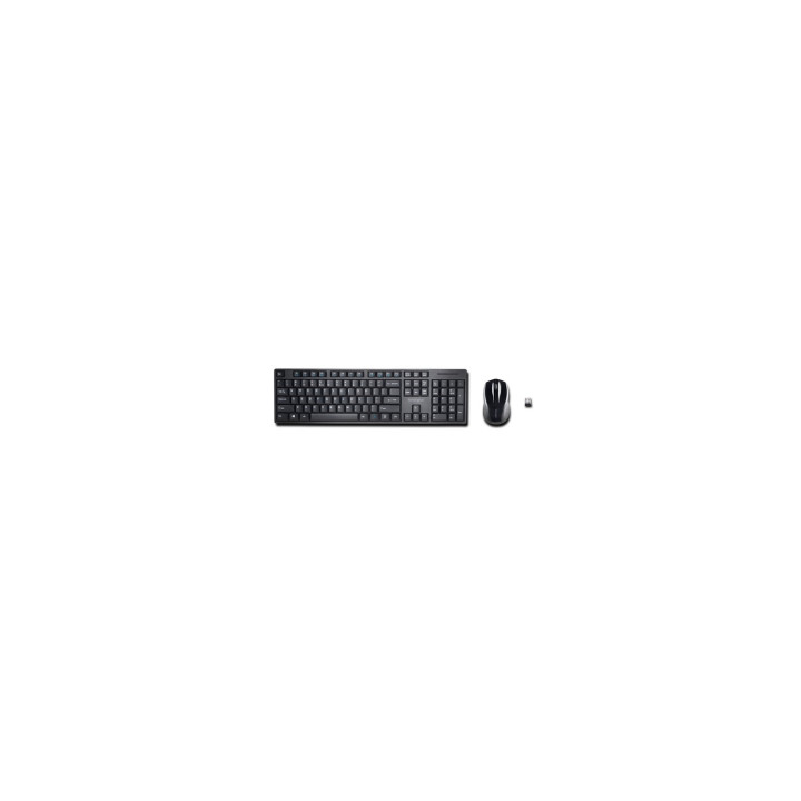KENSINGTON PRO FIT SET DE TECLADO+RATON INALAMBRICO QWERTY NEGRO K75230ES