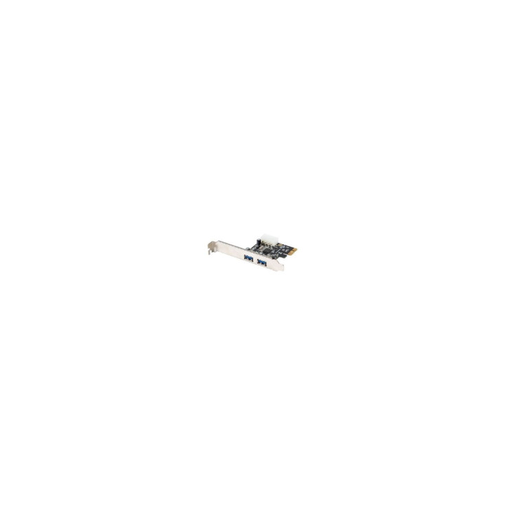 TARJETA PCI E LANBERG 2X USB3.1 CONECTOR ALIMENTACION MOLEX 4 PINES HEMBRA PCE-US3-002