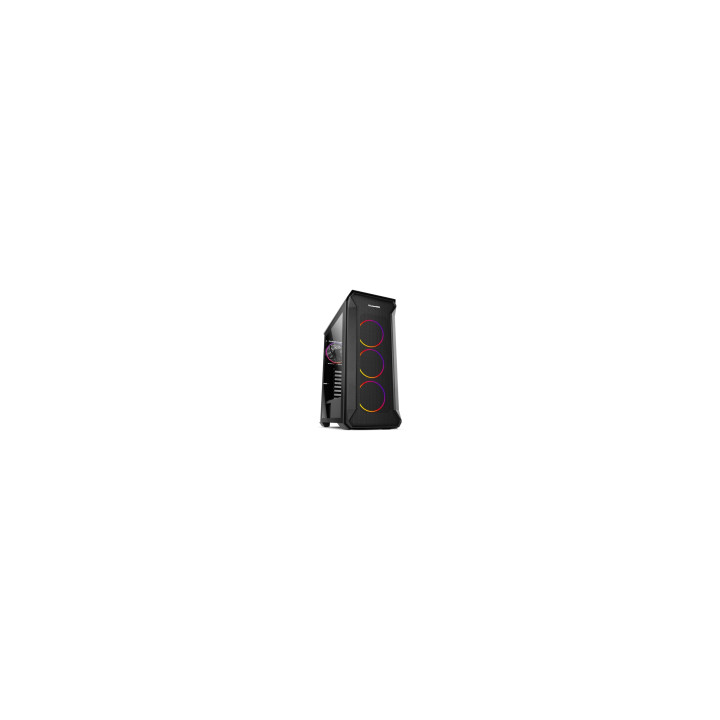 CAJA MEDIA TORRE NOX ATX HUMMET QUANTUM ARGB LATERAL CRISTAL TEMPLADO NEGRO NXHUMMERQUANTUM