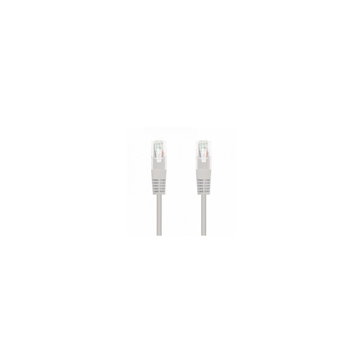 LATIGUILLO DE RED NANOCABLE RJ45 CAT6 UTP AWG24 25CM GRIS 10.20.0400-L25