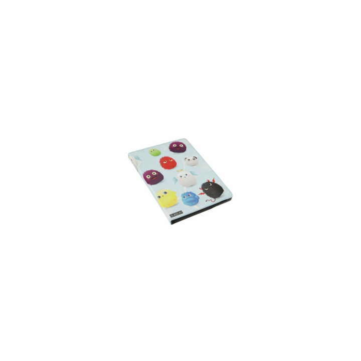 FUNDA TABLET SUBBLIM UNIVERSAL TRENDY FURRY PARA TABLET HASTA 10.1P ROTACION 360 EXTERIOR SIMIL PIEL INTERIOR...