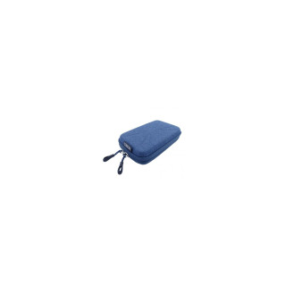 FUNDA DISCO 2.5 SUBBLIM HDD BUSINESS DARK EXTERIOR RIGIDO INTERIOR ACOLCHADO BANDAS ELASTICAS AZUL SUB-HDD-HBC003