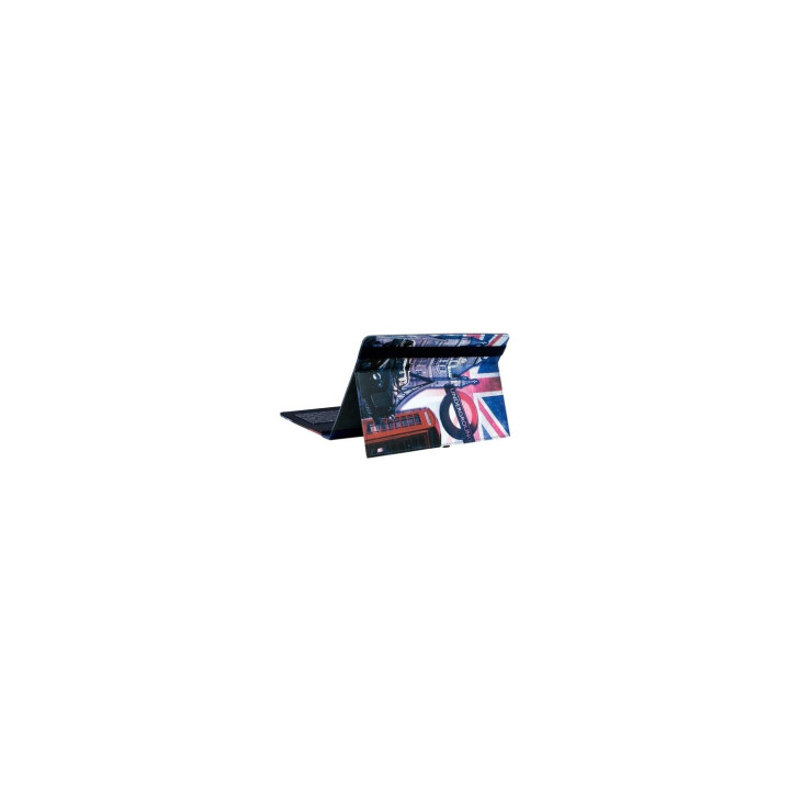 FUNDA TABLET SUBBLIM CON TECLADO KEYTAB ENGLAND PARA TABLET DE 10.1P MICROUSB CON ADAPTADOR TIPO-C CIERRE SOLAPA...