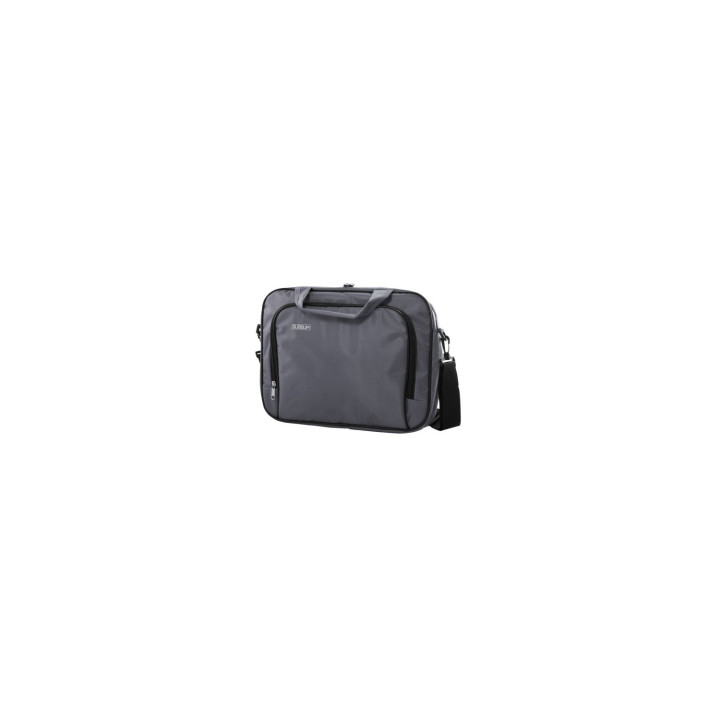 MALETIN PORTATIL SUBBLIM OXFORD 11P 12.5P INTERIOR ACOLCHADO BOLSILLO EXTERIOR CORREA DE HOMBRO GRIS SUB-LB-1OLB002