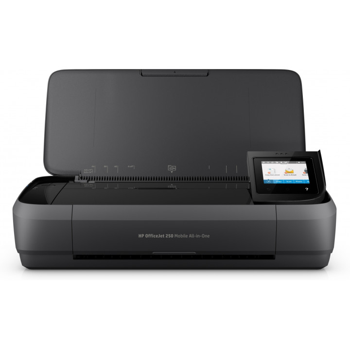 IMPRESORA PORTATIL HP OFFICEJET 250 MOBILE INYECCION TINTA USB WIFI BLUETOOTH NEGRO CZ992A