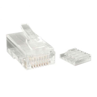 StarTech.com CRJ45C6STR50 Paquete 50 conector RJ-45 Transparente