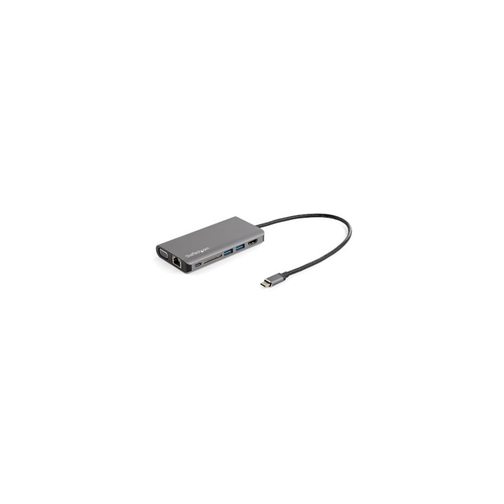 StarTech.com DKT30CHVAUSP base para portátil y replicador de puertos Alámbrico USB 3.2 Gen 1 (3.1 Gen 1) Type-C Negro,