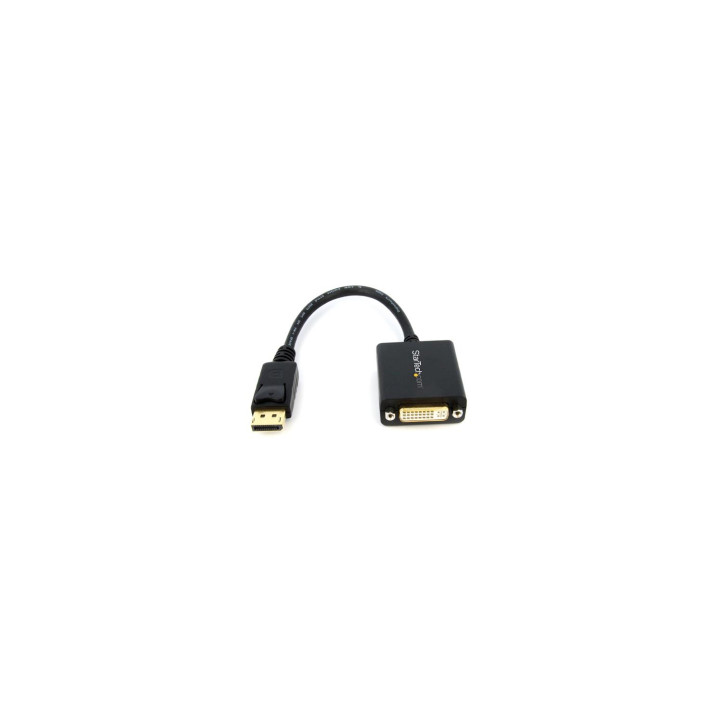 StarTech.com Adaptador de VÍ­deo DisplayPort a DVI - Conversor DP - Hasta 1920x1200 - Convertidor Pasivo Externo