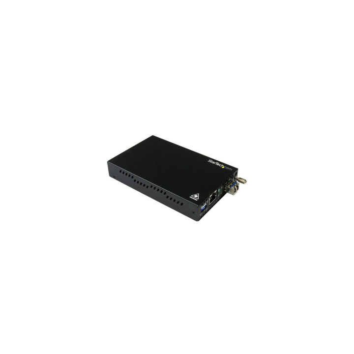 StarTech.com Conversor de Medios de Ethernet Gigabit de Cobre a Fibra - Monomodo LC - 10km