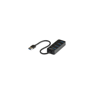 StarTech.com Hub USB 3.0 de 4 Puertos - Ladrón USB de 4 Puertos USB-A con Interruptores Individuales de...