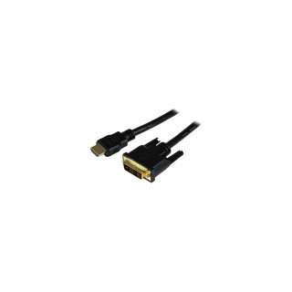 StarTech.com Cable HDMI a DVI-D 1.5m - Macho a Macho - Adaptador - Negro