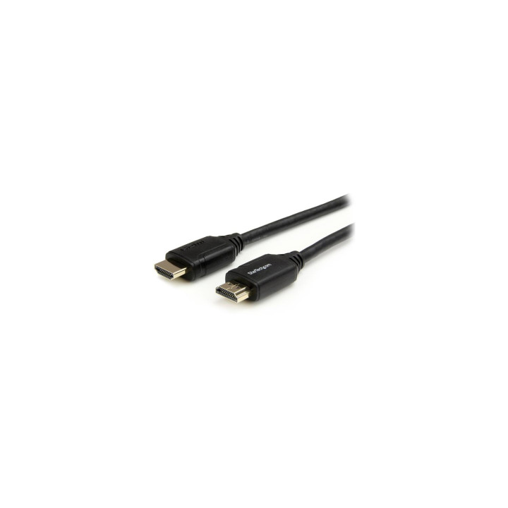 StarTech.com Cable HDMI premium de alta velocidad con Ethernet - 4K 60Hz - Macho a Macho - 2m Negro