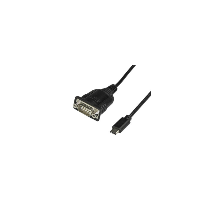 StarTech.com Adaptador USB-C a Serie DB9 RS232 - Cable Conversor USBC a Serie DB9 RS232 - Adaptador USB Tipo C a Serie