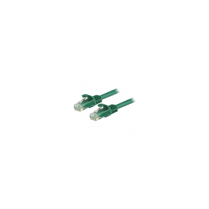StarTech.com Cable de red Cat6 Ethernet RJ45 sin Enganches UTP 24AWG - 1.5m Verde