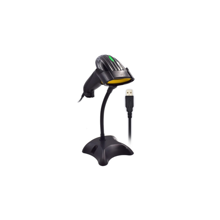 LECTOR CODIGO DE BARRAS EWENT LASER USB NEGRO EW3400