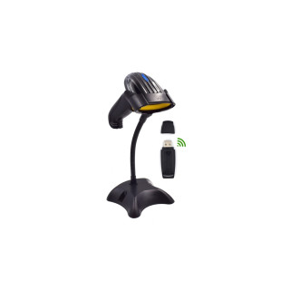 LECTOR CODIGO DE BARRAS EWENT WIRELESS USB NEGRO EW3430