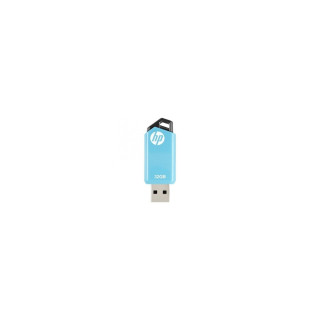 MEMORA HP V150W USB 2.0 32GB COMPATIBLE WINDOWS MAC NEGRO AZUL HPFD150W-32