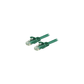 StarTech.com Cable de 0,5m Verde de Red Gigabit Cat6 Ethernet RJ45 sin Enganche - Snagless - N6PATC50CMGN