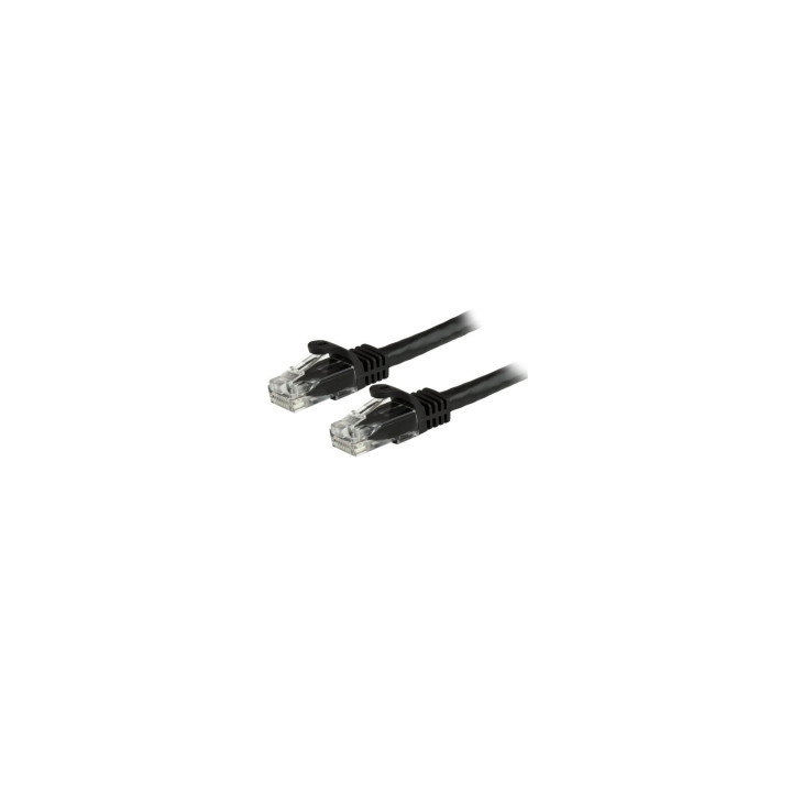 StarTech.com Cable de Red Cat6 con Conectores Snagless RJ45 - 30.4m Negro - N6PATCH100BK