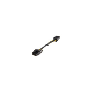 StarTech.com PCIEX68ADAP Cable adaptador de alimentación PCI Express de 6 pines a 8 pines