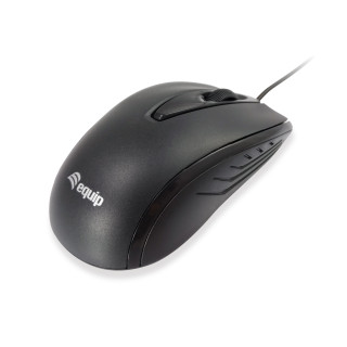RATON EQUIP COMPACT USB OPTICO NEGRO 245107