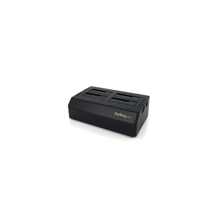 StarTech.com Base de Conexión USB 3.1 con 4 BahÍ­as SATA 6Gbps de 2,5 y 3,5 Pulgadas - Docking Station para HDD SSD -...