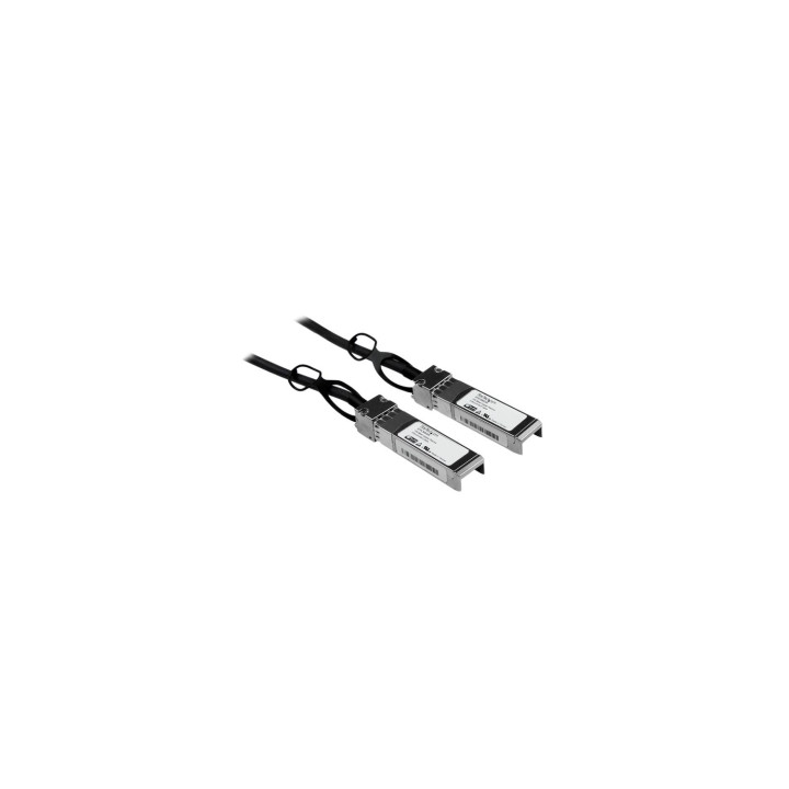 StarTech.com Cable de 3m SFP+ Direct Attach Twinax Pasivo Ethernet de 10 Gigabits Compatible con Cisco SFP-H10GB-CU3M -