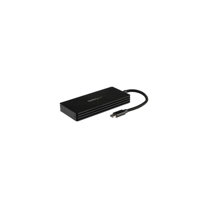 StarTech.com Caja USB 3.1 10Gbps USB-C para SSD M.2 SATA - Caja Externa Portátil para Disco USB Tipo C - de Aluminio