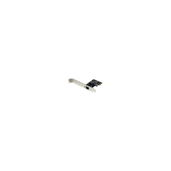 StarTech.com Adaptador Tarjeta de Red NIC PCI Express PCI-e de 1 Puerto Gigabit Ethernet - 1x RJ45 Hembra - Perfil Doble