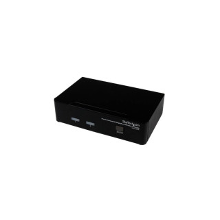 StarTech.com Conmutador Switch Profesional KVM 2 Puertos VÍ­deo DisplayPort - USB con Audio - 2560x1600