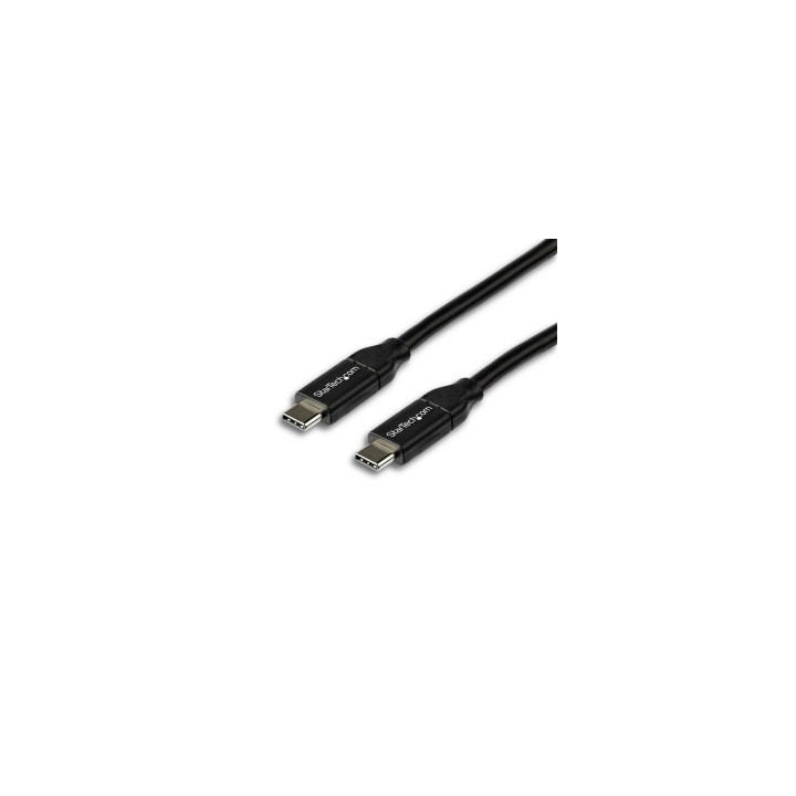 StarTech.com Cable de 2m USB-C a USB-C Macho a Macho con capacidad para Entrega de Alimentación de 5A - USB TipoC -...